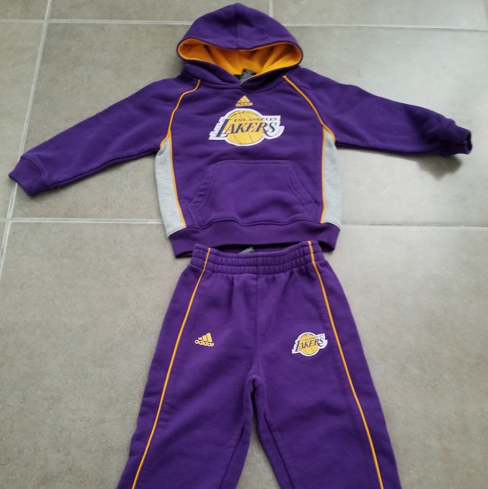 New Adidas Lakers 2T toddler sweats